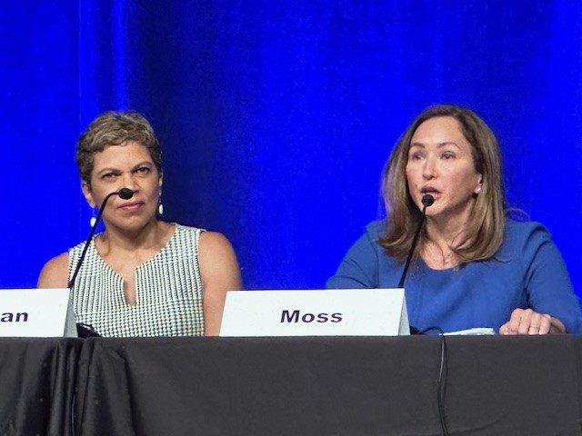 Margot Moss speaking